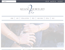 Tablet Screenshot of keanijewelry.com